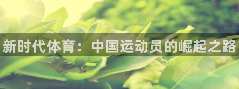 3377体育官方正版app集团简介：新时代体育：中国